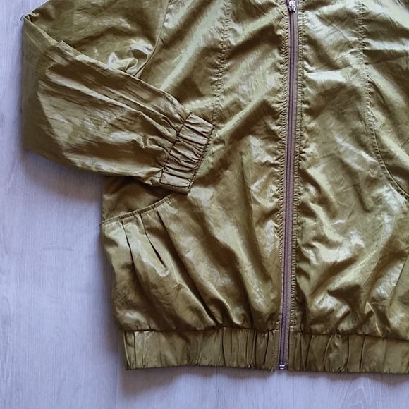 Adele Fado made in Italy Jacket lightweight green - Picture 3 of 11